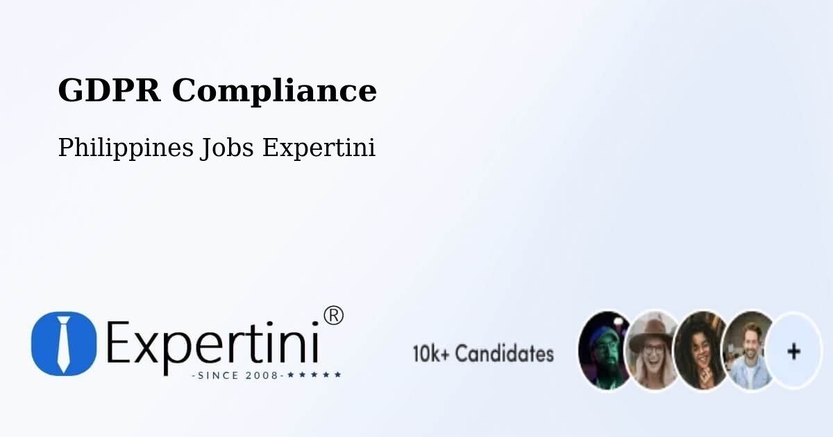 EU GDPR Compliance Statement – Guyong - Philippines Jobs Expertini