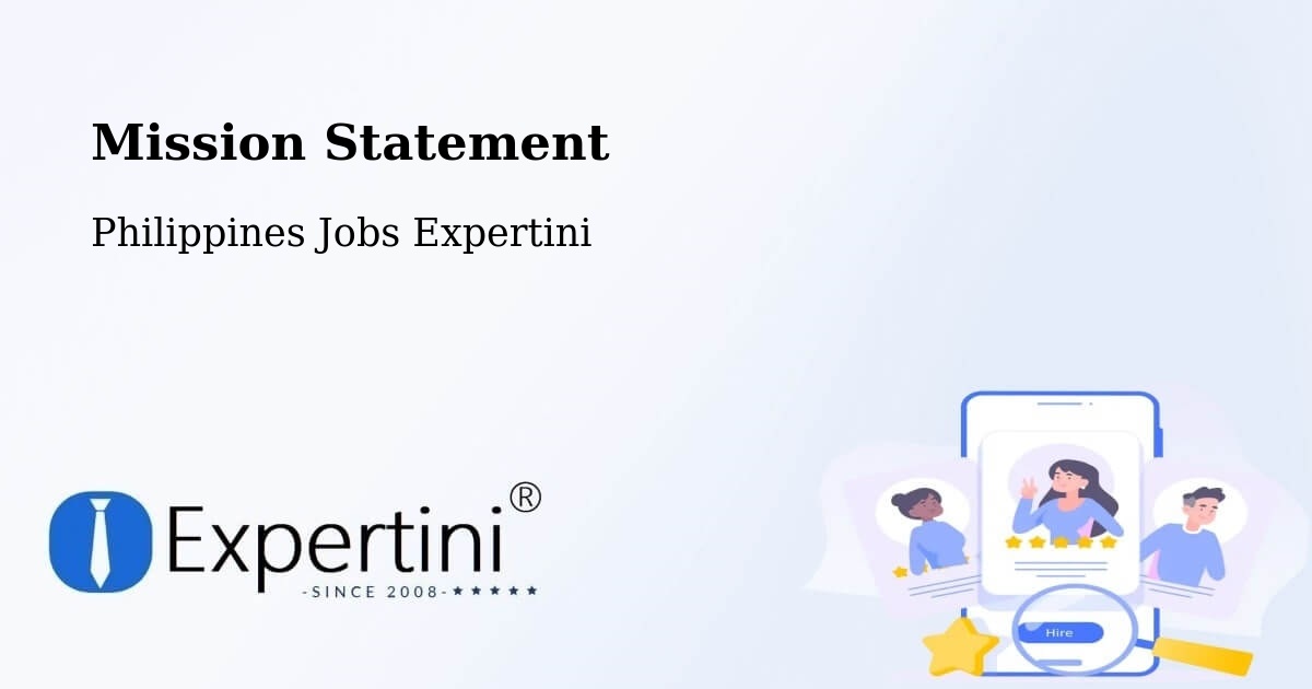 Mission Statement - Philippines Jobs Expertini