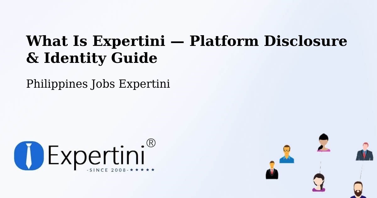 What Is Expertini — Platform Disclosure & Identity Guide – Guyong